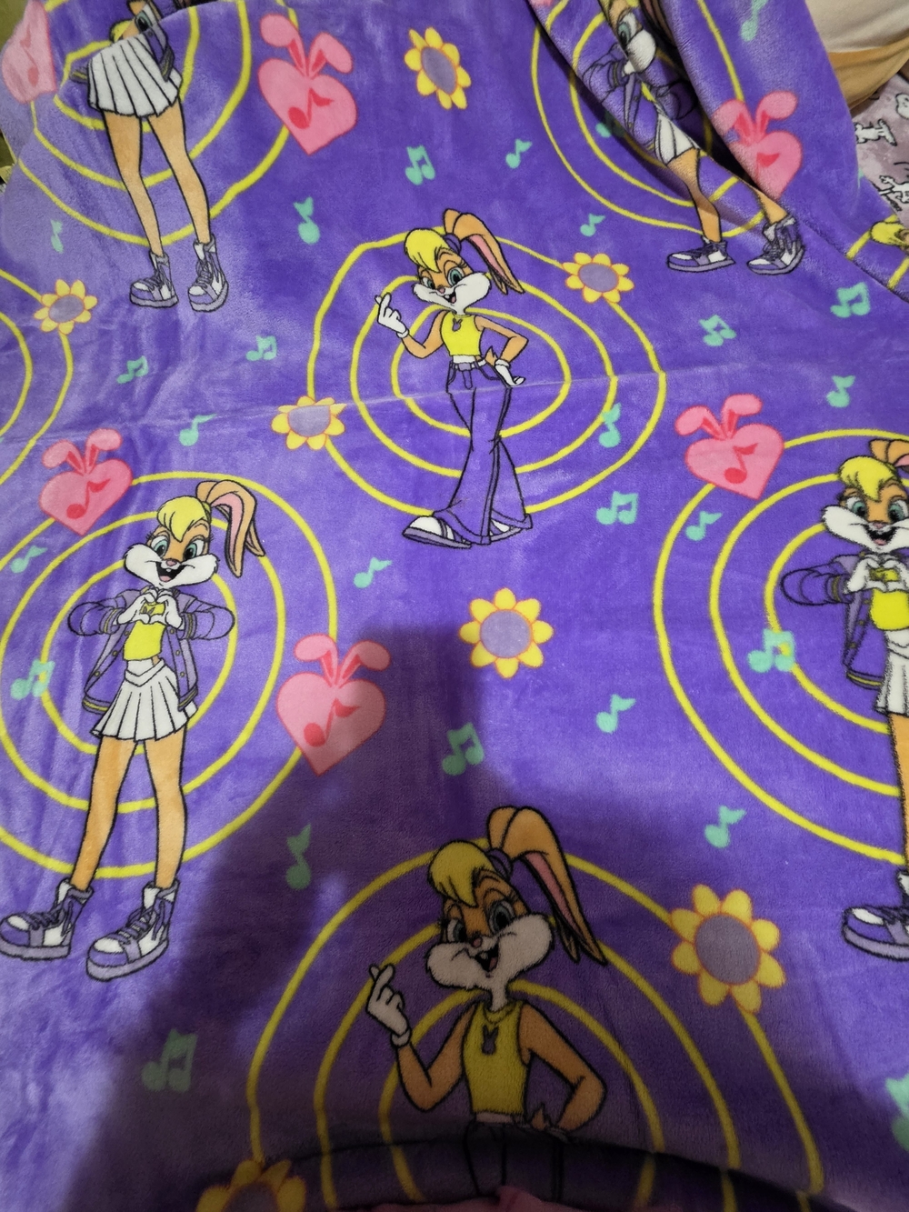 Looney Tunes | Lola Bunny Plush Throw Blanket 50x70